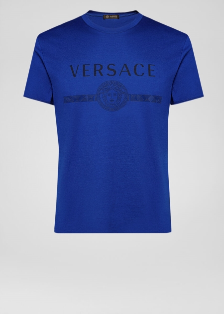 Tricouri Versace Sustainable Logo Slim Fit Barbati | PYFUTRW-93